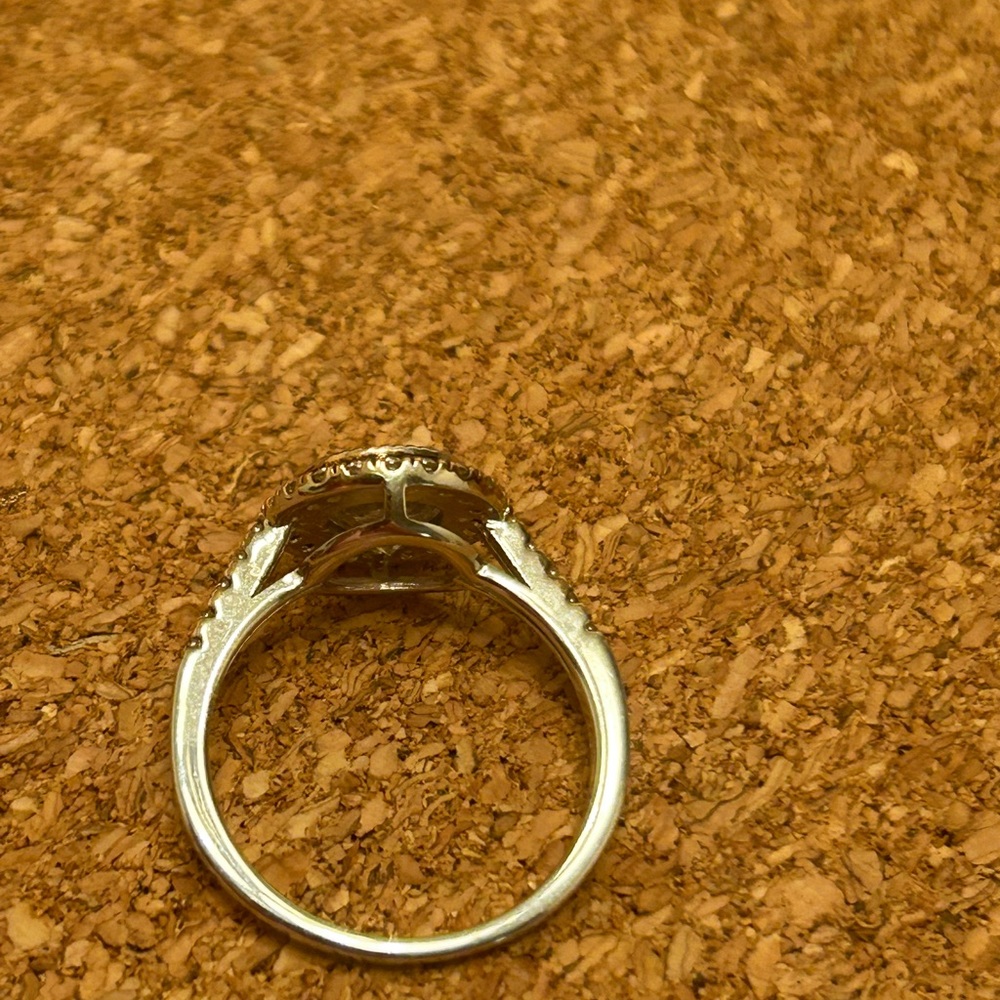 BRAND NEW STERLING SILVER RING/CZ RING - Picture 12 of 14